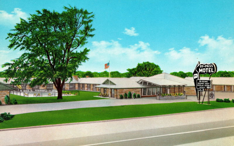 LaGrand Motel (MoLa Grande Motel, Grandmark Lodging, Red Carpet Inn, By-Pass Motel) - By-Pass Motel